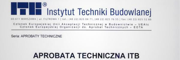 atest techniki budowlanej